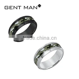 2016 New Ring Design Fancy Camoflage Patternede New Model Wedding Ring thumbnail-1