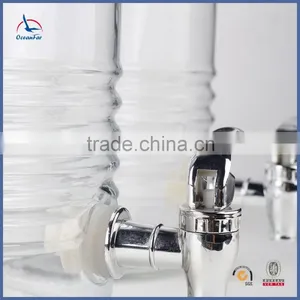 3.5L Glass Beverage Jar Sealing Glass Water Dispenser With Water Faucet thumbnail-4