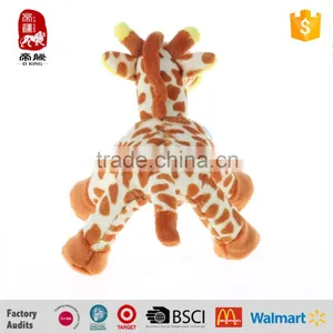 Cute Plush Toy Giraffe Animal With Silicone Baby Teether Pacifier thumbnail-5
