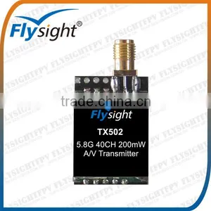 H1747 Flysight Mini 5.8GHz TX502 FPV 40CH 200mW Raceband Micro Transmitter Compatible With Various Kinds of FPV Racing Toys thumbnail-2