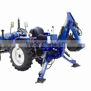 Kubota Tractor Mounted Backhoe Excavator With Front End Loader thumbnail-2