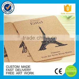 Customized Cheap Beer Coasters, Promotional Cork Coaster, Printed With Logo Cork Coaster thumbnail-4