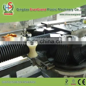 China Factory Direct Sale Plastic Double Wall Corrugated Pipe Extrusion Machine thumbnail-3