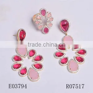 Latest Necklace Earrings Set /Statement Necklace/Stud Earrings For Beautiful Women thumbnail-5