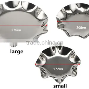 3 Tier Fruits Cakes Desserts Plate Stand Stainless Steel Plates thumbnail-5