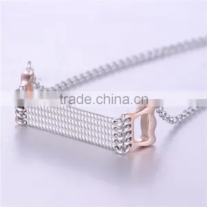 China Wholesale Gymnast Pendant 925 Silver XLY020 thumbnail-2