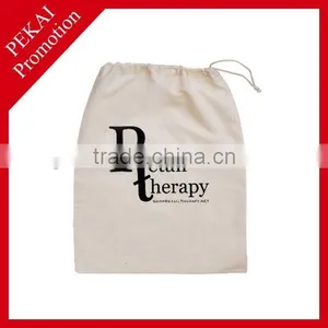 2015 Wholesale Promotional Cheap Cotton Drawstring School Bag thumbnail-4