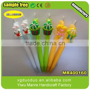 2015 High Quality Soft PVC Pencile Charm/ Pencile Topper and Cheap Fabric Table Toppers thumbnail-6