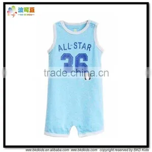 BKD 100% Cotton Material and OEM Service Supply Type Rompers Baby Clothes thumbnail-1