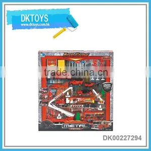 Free Wheel Diecast Car Fire Engine Series thumbnail-1