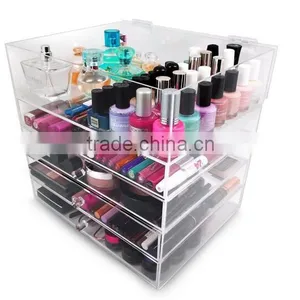 Acrylic Makeup Organizer/storage Box thumbnail-3