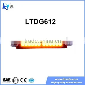 Amber LED Security Car Deck Light Police Vehicle Warning Dash Lightbar LTDG612 thumbnail-1
