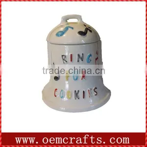 Musical Bell Shape White Bulk Cookie Jars thumbnail-1