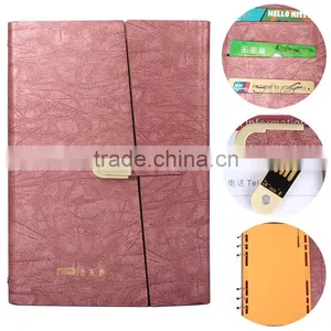 Plaro Fashion U Disk Battery Loose-leaf Notepad Paper Notebook thumbnail-1
