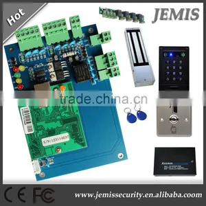 Remote Control EXIT Button Power RFID Card Magnetic Lock Metal Waterproof Keypad RFID Door Access Control thumbnail-1