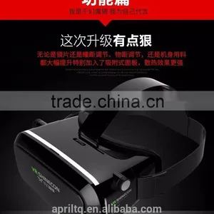 Hotest!!! Universal 3D Glass VR Box Virtual Reality Case For Mobile Phone 3.0-6.0 Inch, 3D VR Phone Shell thumbnail-3