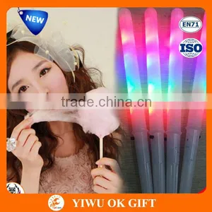 Promotional LED Flashing Cotton Candy Glow Sticks thumbnail-5