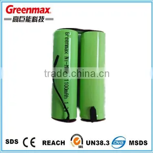 AA 1100mah Rechargeable 2.4v Battery Pack thumbnail-3