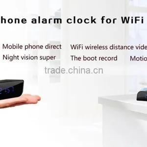 Safty Security Alarm Clock Wireless Covert Security Cameras thumbnail-2