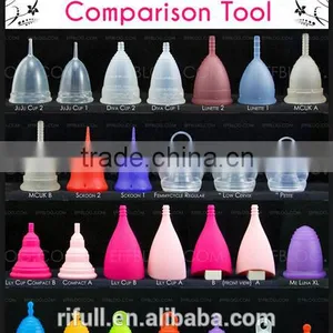 Custom Orthodox Pads and Tampons Alternative Lady Cup for Menstrualation thumbnail-1