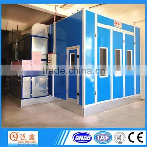 QX2000AB CE Certification Car Paint Booth For Sale With Infrared Lamps Drying Performance thumbnail-1