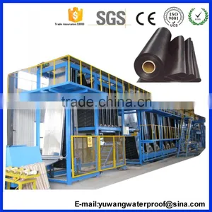 SBS Self-adhesive Basement Waterproof Breathable Membrane Making Machine For Sale thumbnail-4