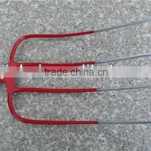 *Garden Steel Grass Forks With Four Tines F102-1. thumbnail-1