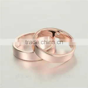 Authentic 925 Silver Simple Fashion Design Latest Gold Plated Finger Gay Men Ring thumbnail-4