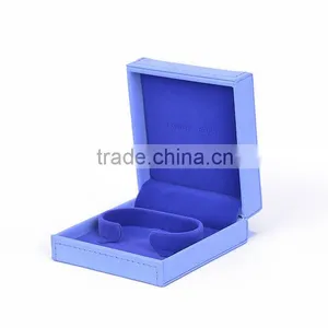 High End Leather Velvet Jewelry Box Wholesale Custom Logo Made thumbnail-5
