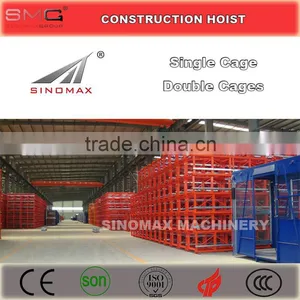 1T Double Cage/Cabin SC100/SC100 Building Construction Hoist, Construction Elevator, Construction Lifter for Sale in China thumbnail-2