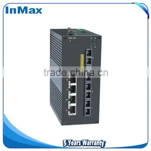 Motorway 4F+4T Port Din-rail Managed Industrial Ethernet Switch I608B thumbnail-1