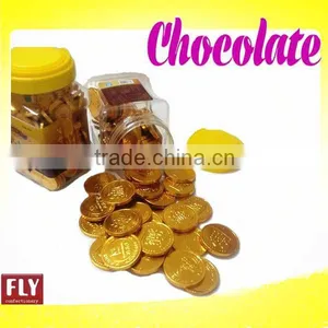 Sigle Package Gold Coin Chocolate With Foil Layer thumbnail-1