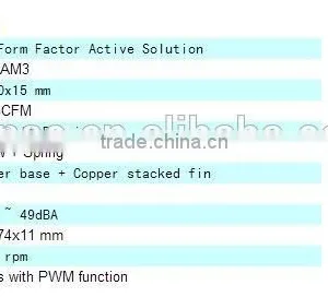 EDNSE Cpu Cooler Cpu Radiator AM3 Cpu Fan / Amd Am3 Am2 k8 Cpu Cooler for Intel thumbnail-4