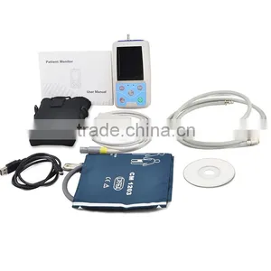 Color LCD Combo ABPM SpO2 Ambulatory Blood Pressure Monitor+Automatic 24h BP Measurement thumbnail-4