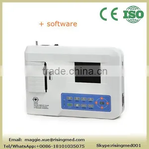 Portable 3 Channel ECG Machine With PC Analyzer Software Electrocardiograph EKG-903BS With CE FDA Certificate thumbnail-1