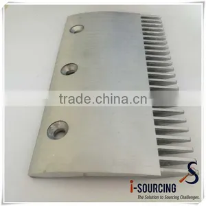 China Made 22 Teeths Aluminium Alloy Escalator Comb Plate thumbnail-1