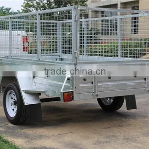 8x5 Galvanised Caged Trailer thumbnail-3