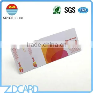 Credit Card Size Loyalty Card With Break Off Key Fob thumbnail-5