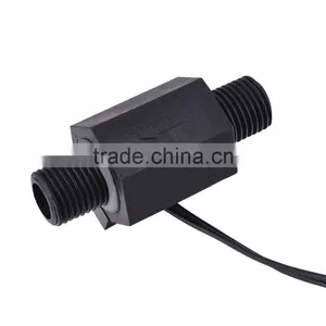 MR-2253-G1/4 Horizontal Direction Black Plastic Plastic Flow Switch thumbnail-2