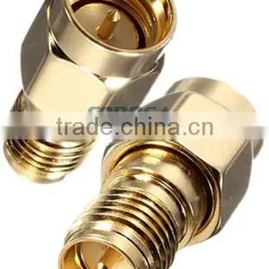 SMA Male To RP-SMA Female Plug RF Coaxial Adapter Connector thumbnail-1