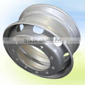 China Truck Trailer Tubeless 12R22.5 Steel Rims thumbnail-1