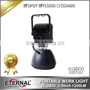 3.3in 15W Multi Functions Portable and Rechargeable Outdoor Emergency Led Work Light Flood Lamp thumbnail-3