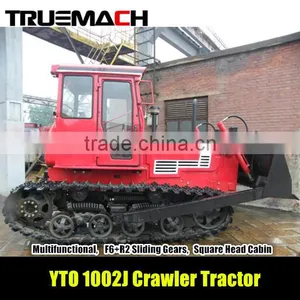 YTO 1002J 100hp Agricultural Crawler Tractor thumbnail-1