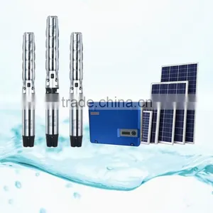 China AC Deep Well Solar Water Pump,solar Powered Pump,solar Energy Submersible Water Pump China thumbnail-1