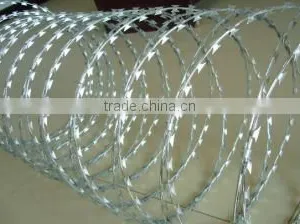 Cheap Barbed Wire Price per Roll Galvanized Razor Barbed Wire thumbnail-1