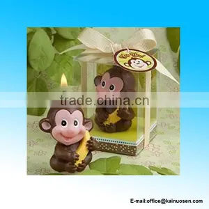 Wholesale Monkey Design Candle Gifts Animal Shaped Candle thumbnail-1