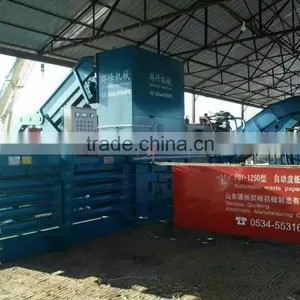 Automatic Hyraulic Scrap Carton Baler thumbnail-1