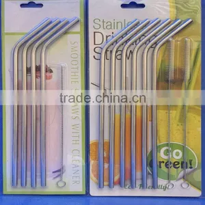 Drinking Straws,Stainless Steel Beverage Straws for Juice Milk 30 OZ Tumbler thumbnail-1