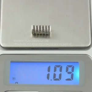 Hollow DIY Sterling Silver Jewelry Long Silver Accessories thumbnail-5