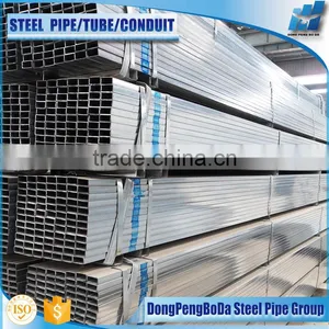 Znic Coated 20x20x0.7mm Pre Galvanized Square Steel Pipe thumbnail-1